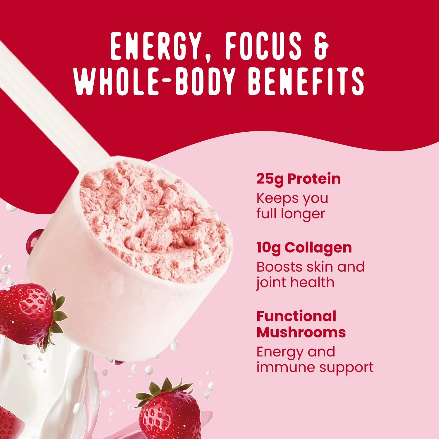 Berries & Cream Protein Smoothie - Image 3