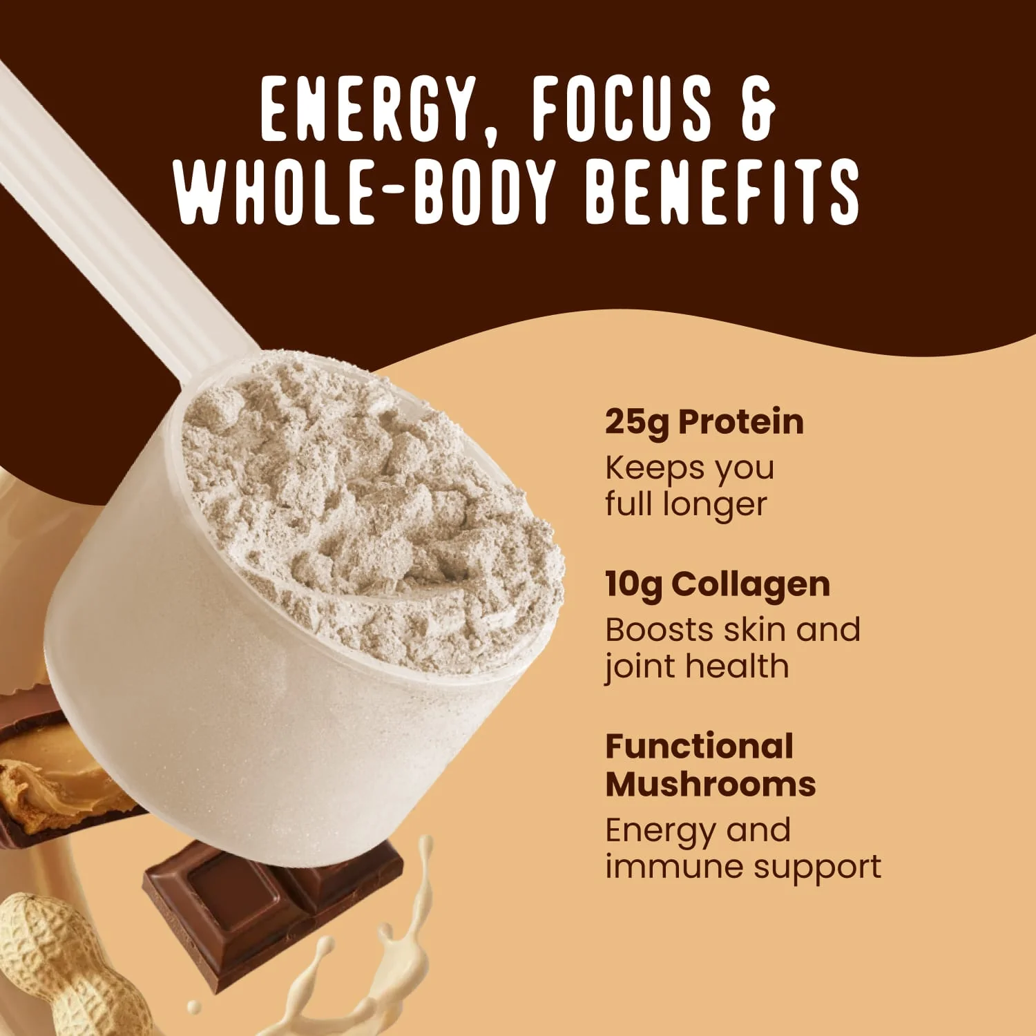 Chocolate Peanut Butter Protein Smoothie - Image 3