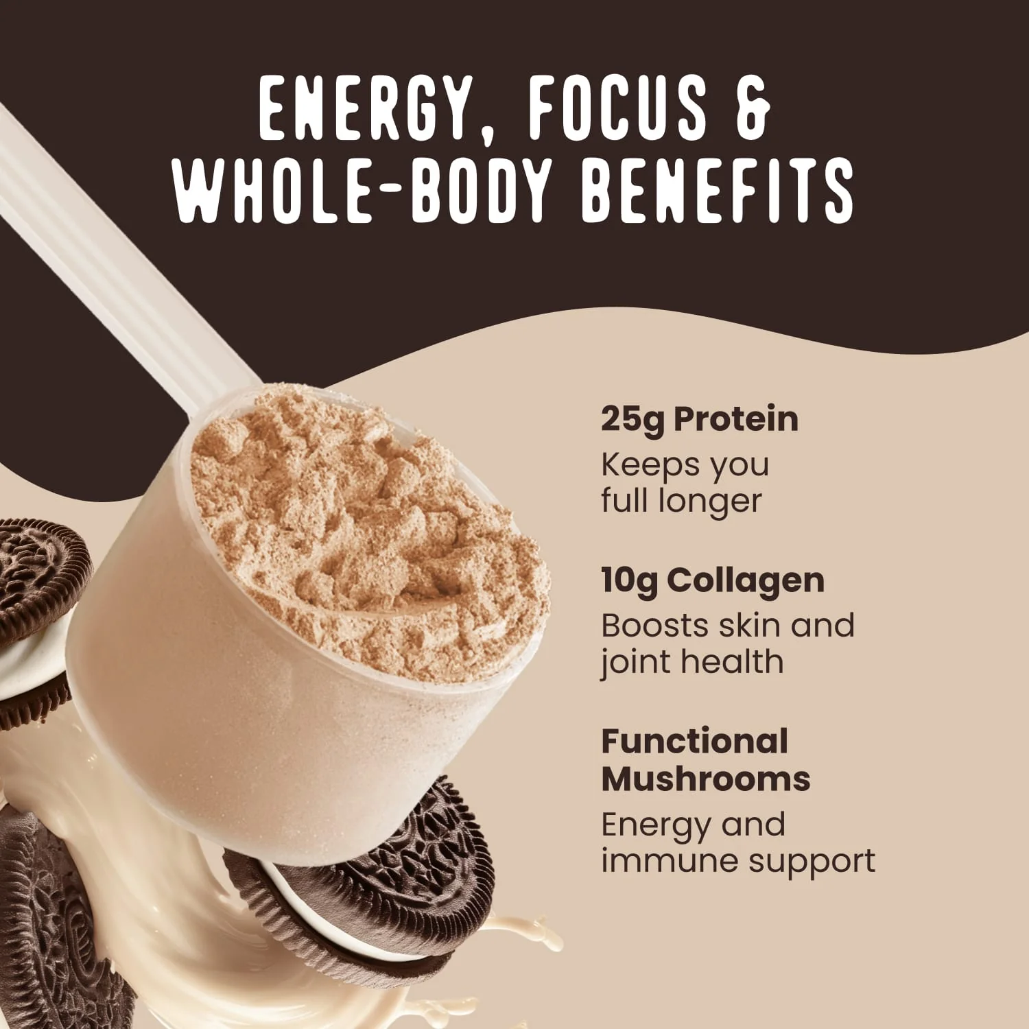 Cookies & Cream Protein Smoothie - Image 3