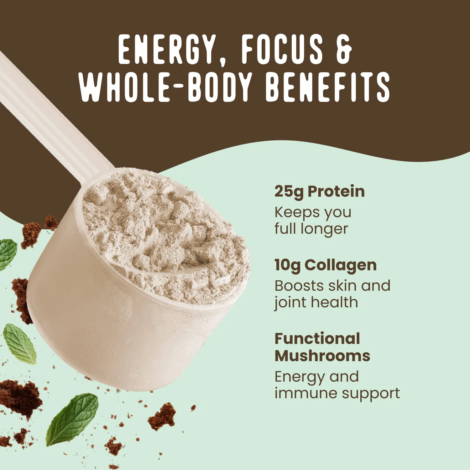 Mint Chocolate Protein Smoothie - Image 3