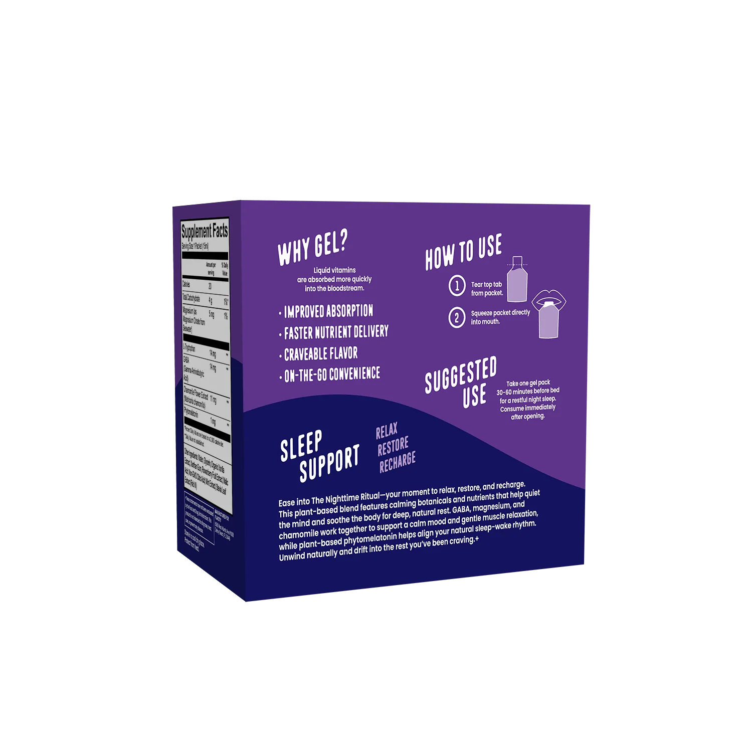 Sleep Support Vitamin Gel Pack - Image 3